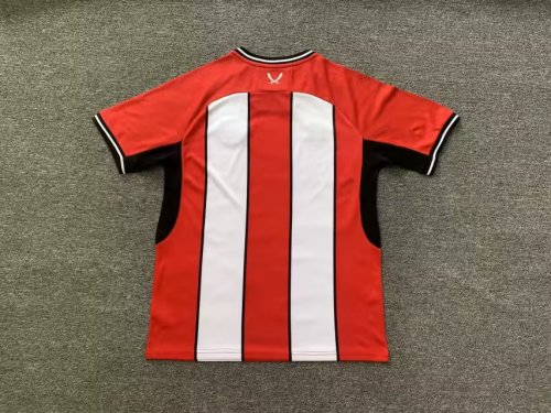 Fan Version 2023-2024 Sheffield United Home Soccer Jersey