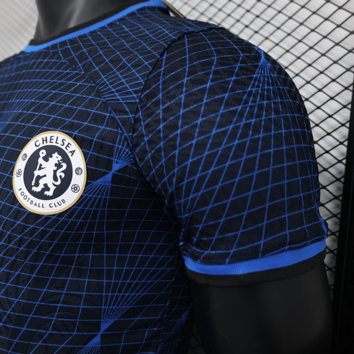 Chelsea Football Shirt Player Version 2023-2024 Chelsea Away Soccer Jersey