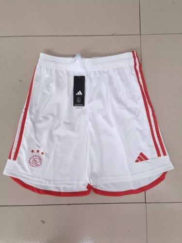 2023-2024 Ajax Home Soccer Shorts