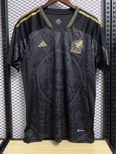 Fans Version 2023-2024 Mexico Special Edition Black Soccer Jersey