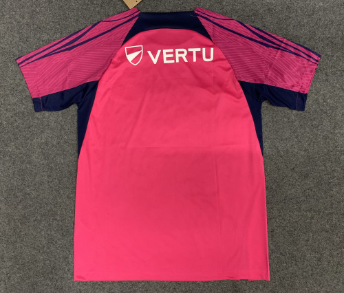 Fans Version 2023-2024 Sunderland Away Pink Soccer Jersey