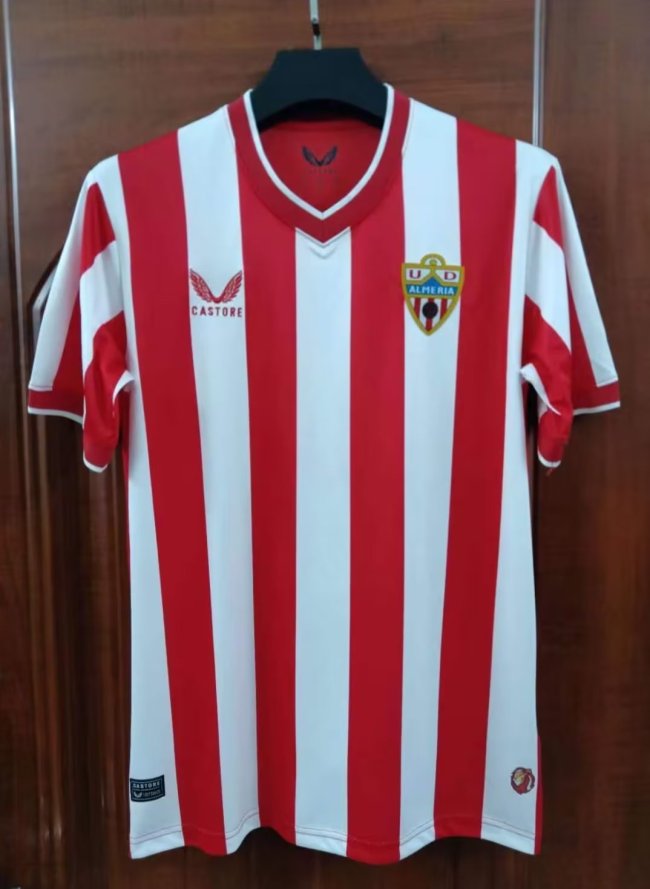 Fans Version 2023-2024 UD Almería Home Soccer Jersey