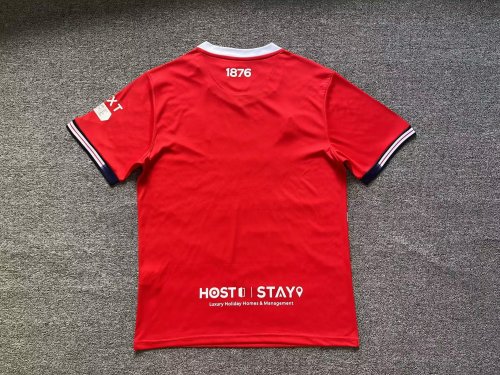 Fans Version 2023-2024 Middlesbrough Home Soccer Jersey Football Shirt