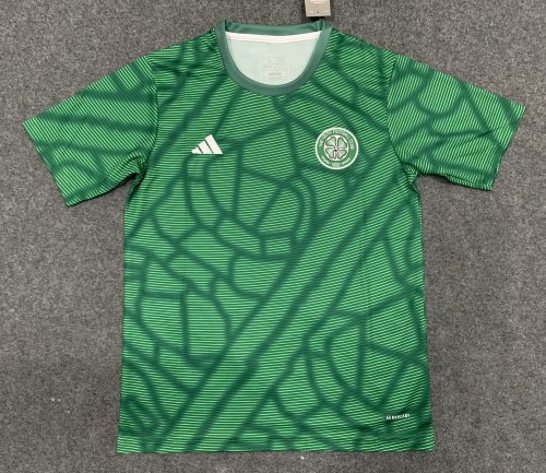 Fan Version 2023-2024 Celtic Green Soccer Training Jersey