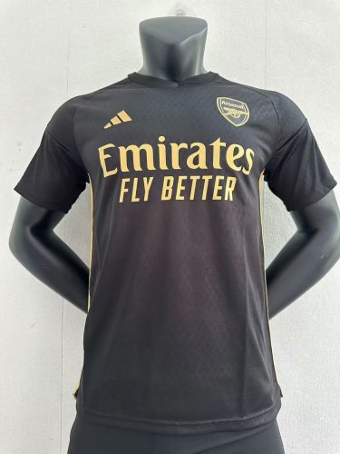 Player Version 2023-2024 Arsenal Black Special Edition Soccer Jersey