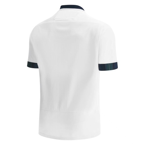 Men 2023 World Cup Scotland Away White Rugby Jersey