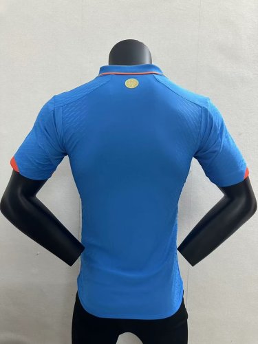 Player Version 2023-2024 India Home Soccer Jersey Football Shirt