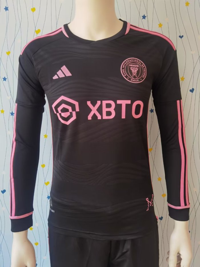 US 38.00 Long Sleeve Player Version 20232024 Inter Miami Away