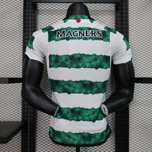 Player Version 2023-2024 Celtic Home Soccer Jersey