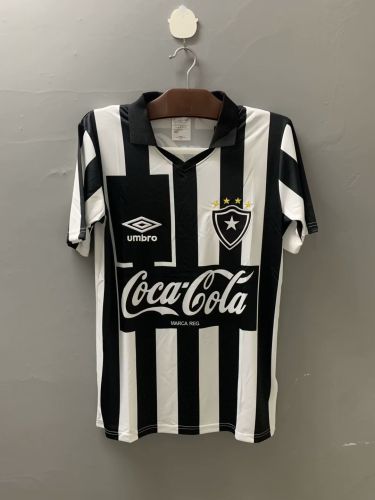 Retro Jersey 1992 Botafogo Home Soccer Jersey Football Shirt