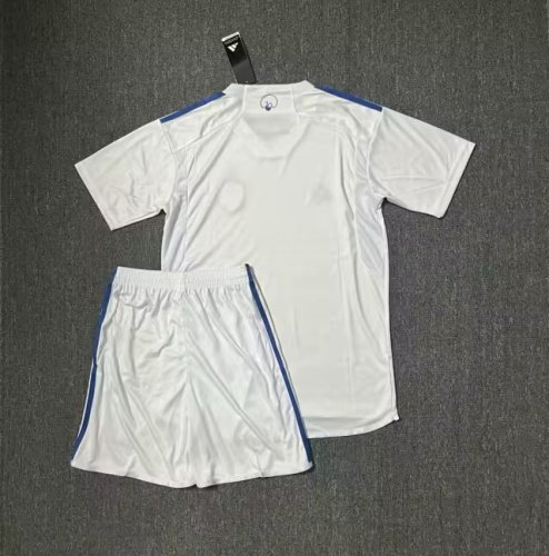 Adult Uniform 2023-2024 Leeds United Home Soccer Jersey Shorts