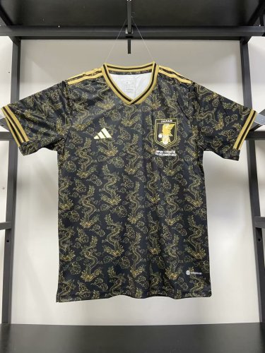 Fan Version 2023-2024 Japan Special Edition Black Soccer Jersey