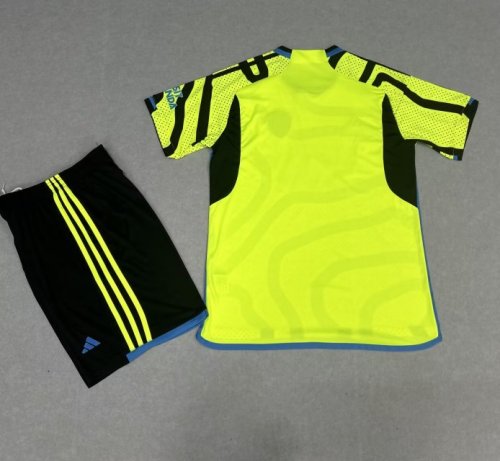 Adult Uniform 2023-2024 Arsenal Away Soccer Jersey Shorts Football Kits