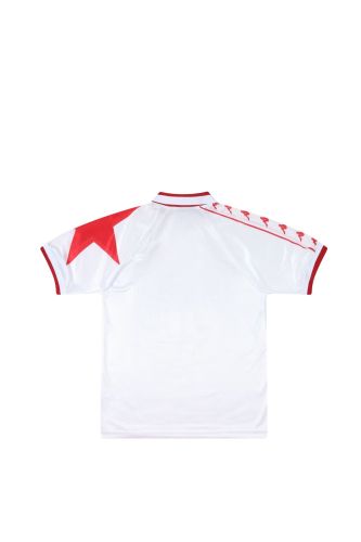Retro Crvena zvezda Football Shirt 1995-1997 Vintage Red Star Belgrade Away White Soccer Jersey