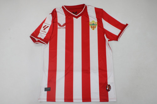 with LALIGA Patch Fans Version 2023-2024 UD Almería Home Soccer Jersey