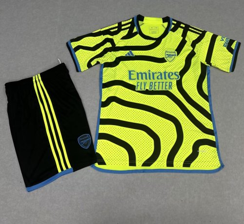 Adult Uniform 2023-2024 Arsenal Away Soccer Jersey Shorts Football Kits