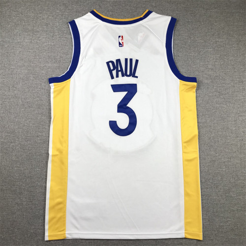Golden State Warriors 3 Paul White Basketball Shirt NBA Jersey
