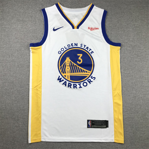 Golden State Warriors 3 Paul White Basketball Shirt NBA Jersey