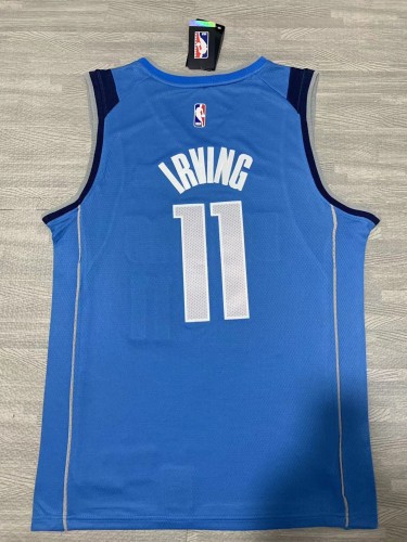 New Season Dallas Mavericks 11 IRVING Blue NBA Jersey Basketball Shirt