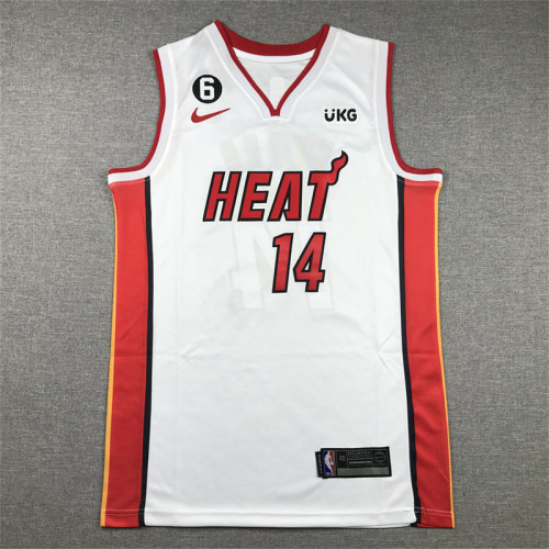 Miami Heat 14 HERRO White NBA Jersey Basketball Shirt