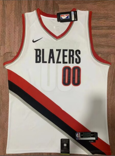 Portland Trail Blazers 00 HENDERSON White NBA Jersey Basketball Shirt