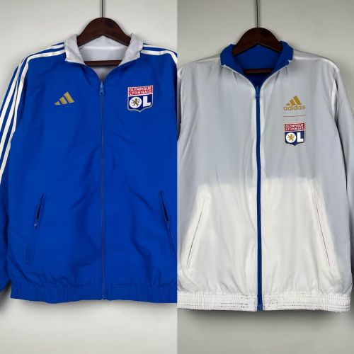 2023-2024 Lyon Reversible Soccer Jacket