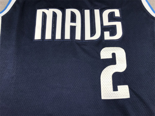 Dallas Mavericks 2 IRVING Black NBA Jersey Statement Edition Basketball Shirt