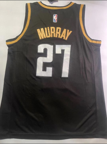 2023 Denver Nuggets 27 MURRAY Black NBA Jersey Basketball Shirt