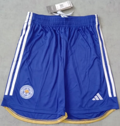 2023-2024 Leicester City Home Soccer Shorts