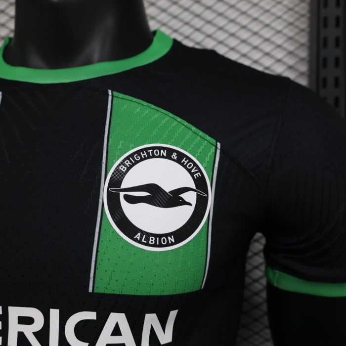 Player Version 2023-2024 Brighton & Hove Albion Away Soccer Jersey