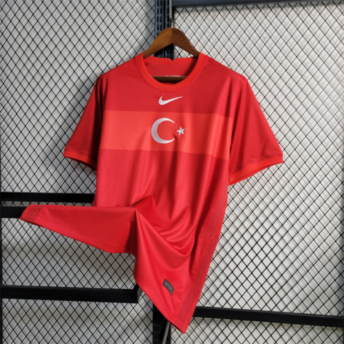 Retro Jersey 2020-2021 Turkey Home Soccer Jersey Vintage Football Shirt