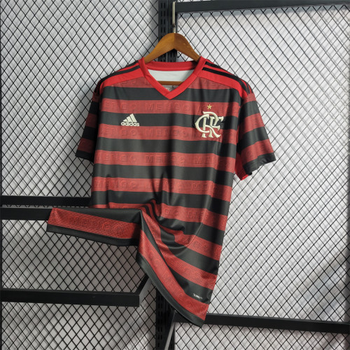 Retro Jersey 2019-2020 Flamengo Home Soccer Jersey Vintage Football Shirt