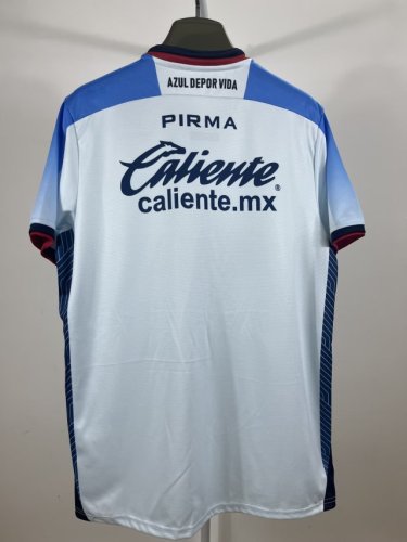 Fan Version 2023-2024 Cruz Azul Away Blue Soccer Jersey