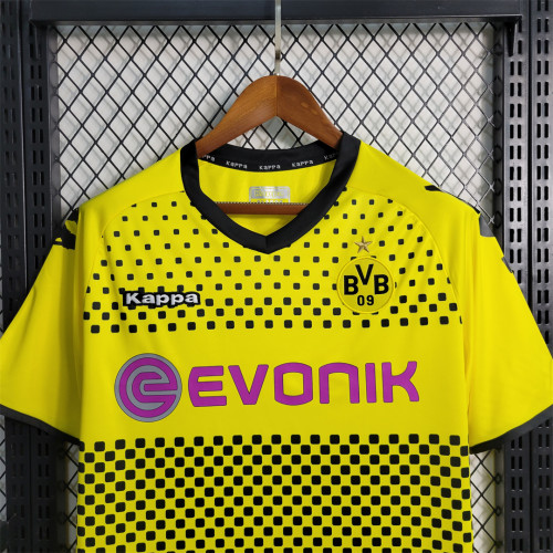 Retro BVB Shirt 2011-2012 Borussia Dortmund Home Vintage Soccer Jersey