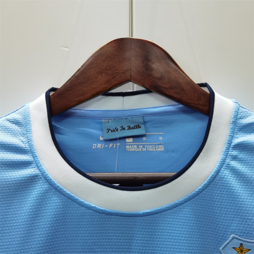 Retro Man City Shirt 2013-2014 Manchester City Home Vintage Soccer Jersey