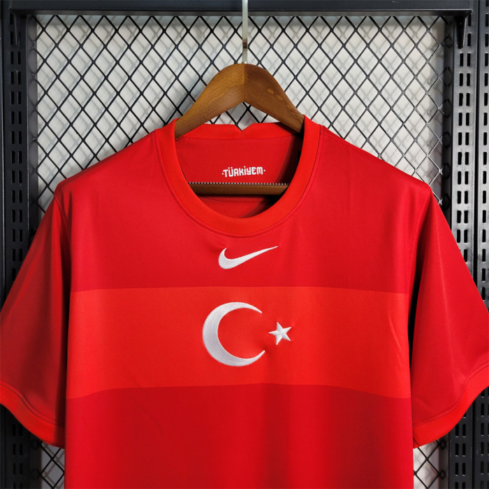 Retro Jersey 2020-2021 Turkey Home Soccer Jersey Vintage Football Shirt