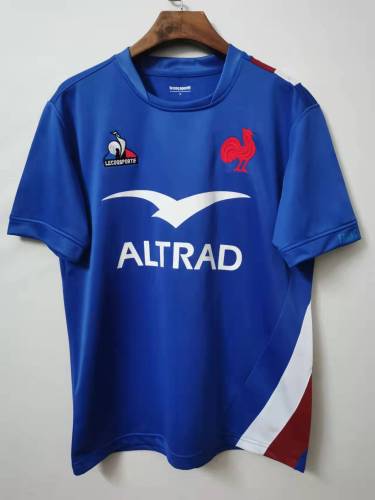 2021-2022 France Home Rugby Jersey