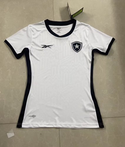 Women 2023-2024 Botafogo Away White Soccer Jersey Lady Football Shirt
