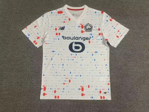Fans Version 2023-2024 Lille Away Soccer Jersey Football Shirt