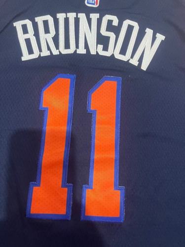 2023 City Eidtion New York Knicks 11 BRUNSON Borland NBA Jersey Basketball Shirt