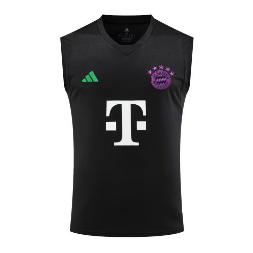 2023-2024 Bayern Munich Black Soccer Training Vest