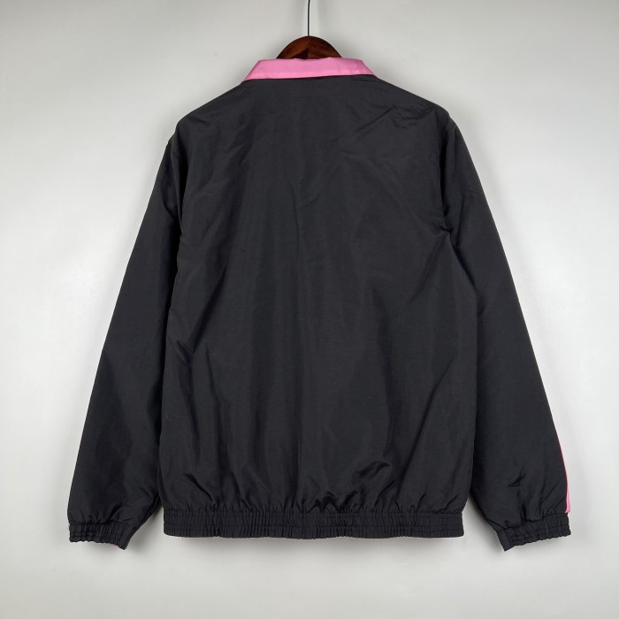 2023-2024 Inter Miami Reversible Soccer Jacket Miami Pink/Black Football Jacket