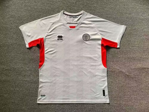 Fan Version 2023-2024 Sheffield United Third Away White Soccer Jersey Sheffield Football Shirt