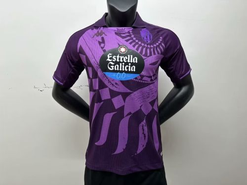 Fans Version 2023-2024 Real Valladolid Away Purple Soccer Jersey