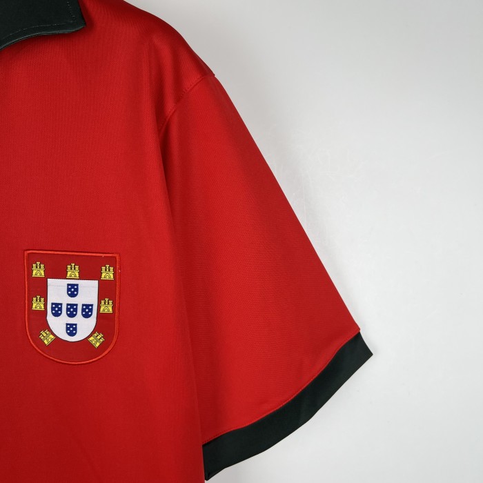 Retro Jersey 1972 Portugal Home Soccer Jersey Vintage Football Shirt