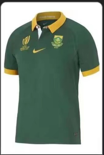 2023 Rugby World Cup South Africa Home Rugby Jersey