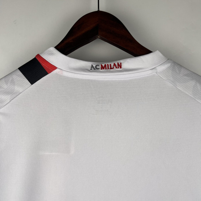 Fan Version 2023-2024 AC Milan Away White Soccer Jersey AC Futbol Shirt S,M,L,XL,2XL,3XL,4XL