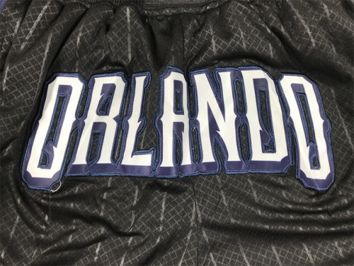 with Pocket 2023 Orlando Magic NBA Shorts City Edition Black Basketball Shorts