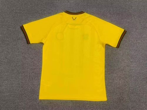 Fan Version 2023-2024 Sheffield United Away Yellow Soccer Jersey Sheffield Football Shirt