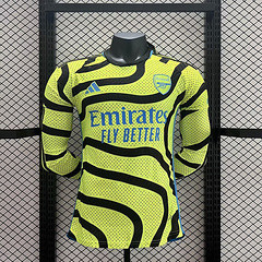 Player Version Long Sleeve 2023-2024 Arsenal Away Soccer Jersey Football Shirt